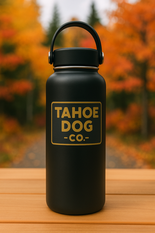 Tahoe Dog Co. Logo Decal on Water Bottle - Tahoe Dog Co.