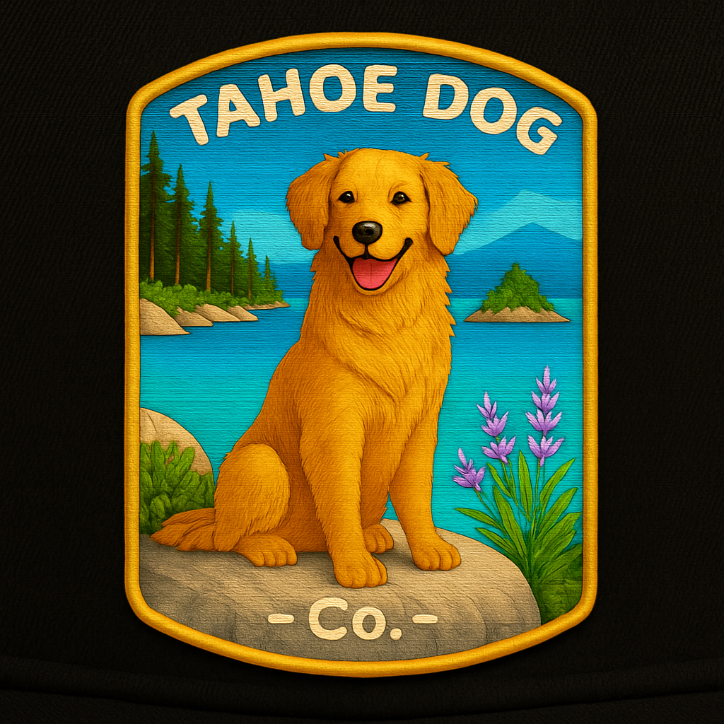 Tahoe Dog "Dottie" - Golden Retriever at Emerald Bay