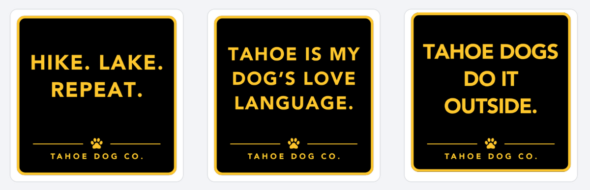 Tahoe Dog Magnet Bundle – Choose Your Magnets