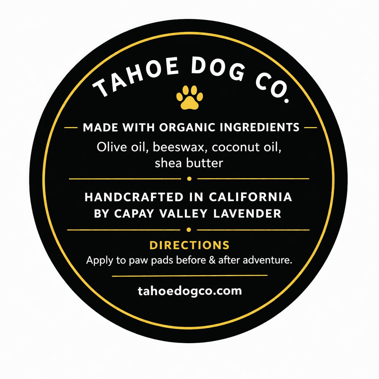 Adventure Paw Wax by Tahoe Dog Co.