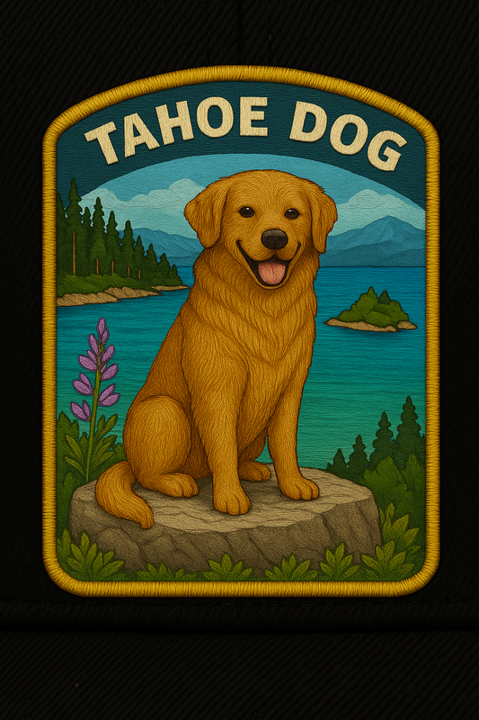Tahoe Dog "Dottie" - Golden Retriever at Emerald Bay
