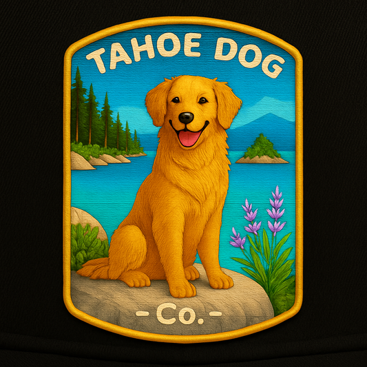 Tahoe Dog "Dottie" - Golden Retriever at Emerald Bay