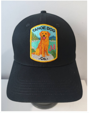 Tahoe Dog "Dottie" Hat - Golden Retriever at Emerald Bay