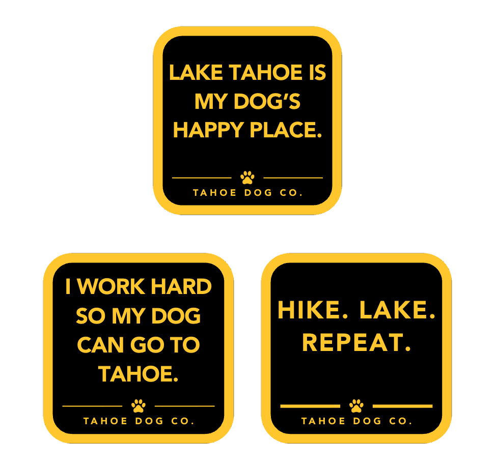 "Hike. Lake. Repeat." magnet