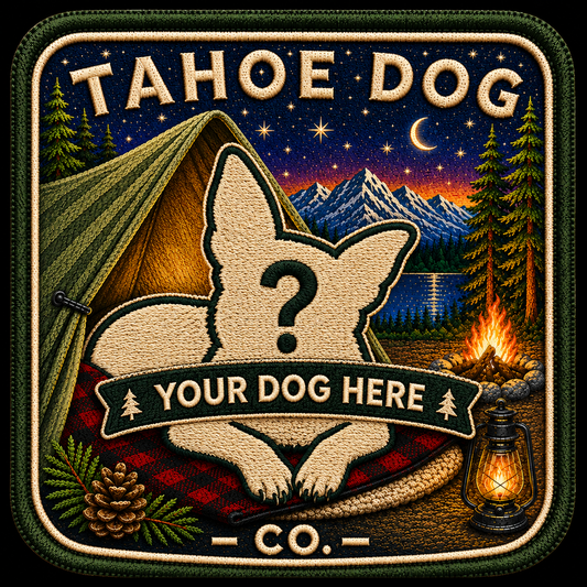 Custom Tahoe Dog Sticker – Your Dog, Our Design