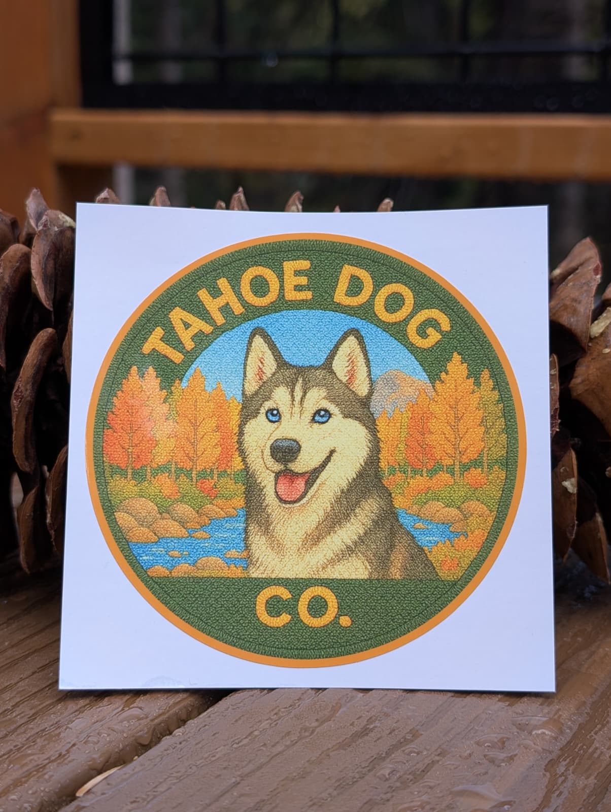 "The Tahoe Dogs" sticker pack - Dottie, Lily, Otto, and Steven - Tahoe Dog Co.