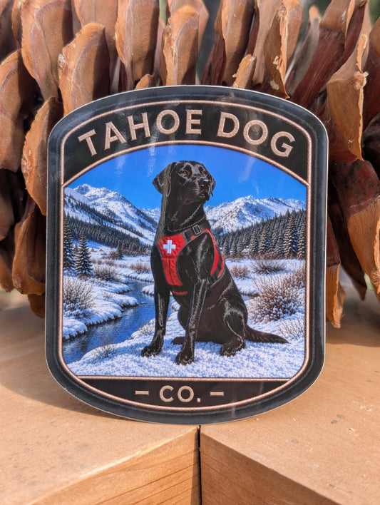 "The Moxie" Sticker (benefitting Palisades Avy Dogs)