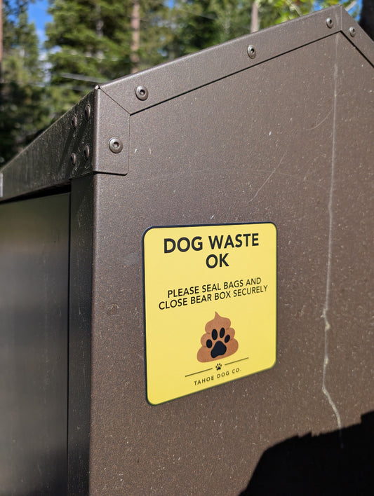 Bear box dog waste magnet